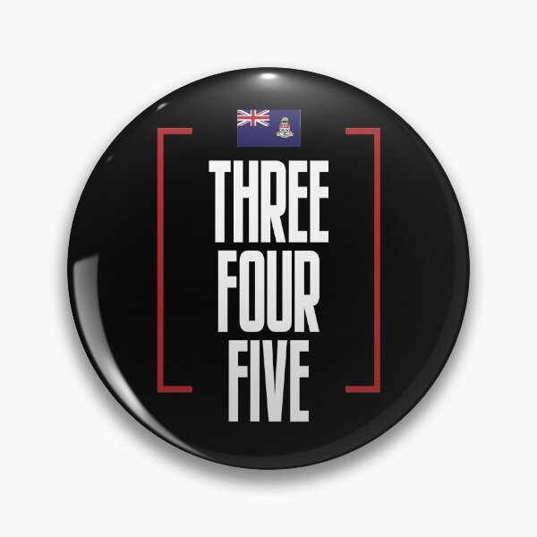 Item preview, Cayman Islands Area Code Three Four Five 345 Cayman Islands Flag designed and sold by Uppercase Tees.