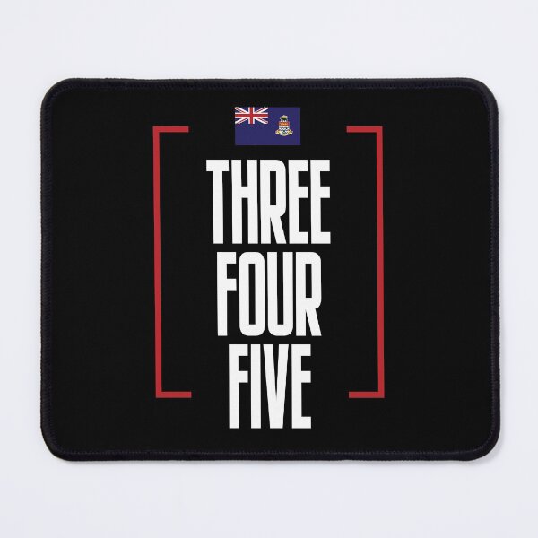 Item preview, Cayman Islands Area Code Three Four Five 345 Cayman Islands Flag designed and sold by Uppercase Tees.