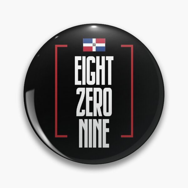 Item preview, Dominican Republic Area Code Eight Zero Nine 809 Dominican Republic Flag designed and sold by Uppercase Tees.