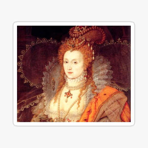 Elizabeth I Portrait Sticker