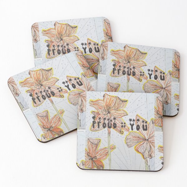 Item preview, Orgulloso de ti flores designed and sold by buzzcutart.