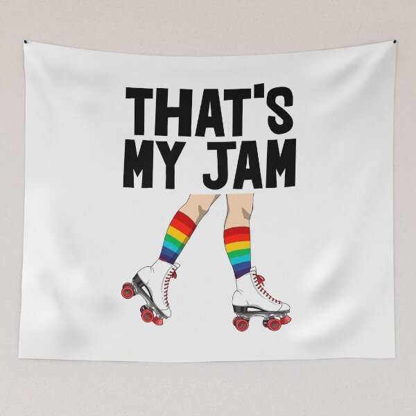 Item preview, That’s My Jam Skate designed and sold by Bendthetrend.