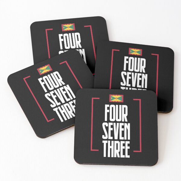 Item preview, Grenada Area Code Four Seven Three 473 Grenadian Flag designed and sold by Uppercase Tees.
