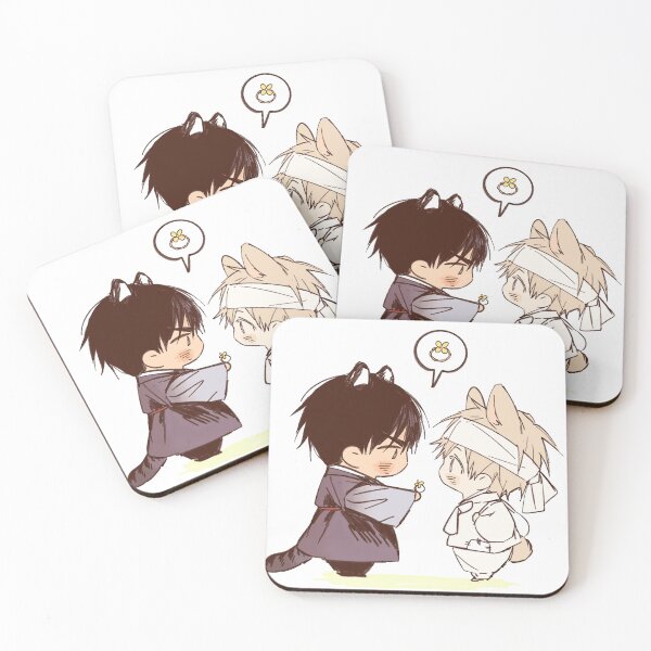 Item preview, "No love zone" cute tiger and bunny designed and sold by babyseagull.