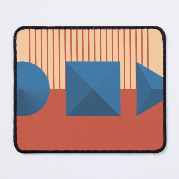 Item preview, Bauhaus - Retro / Art Deco architecture discipline from Berlin, Germany - Available in posters, etc - Blue Shapes designed and sold by crazycollective.