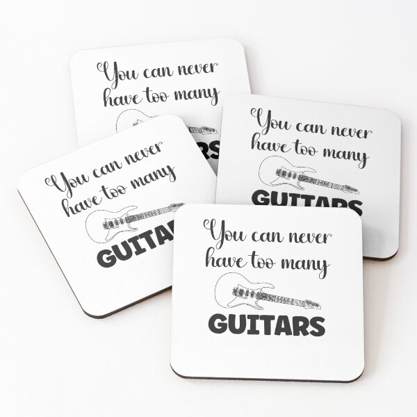 Item preview, You Can Never Have Enough Guitars designed and sold by SportyDogShop.