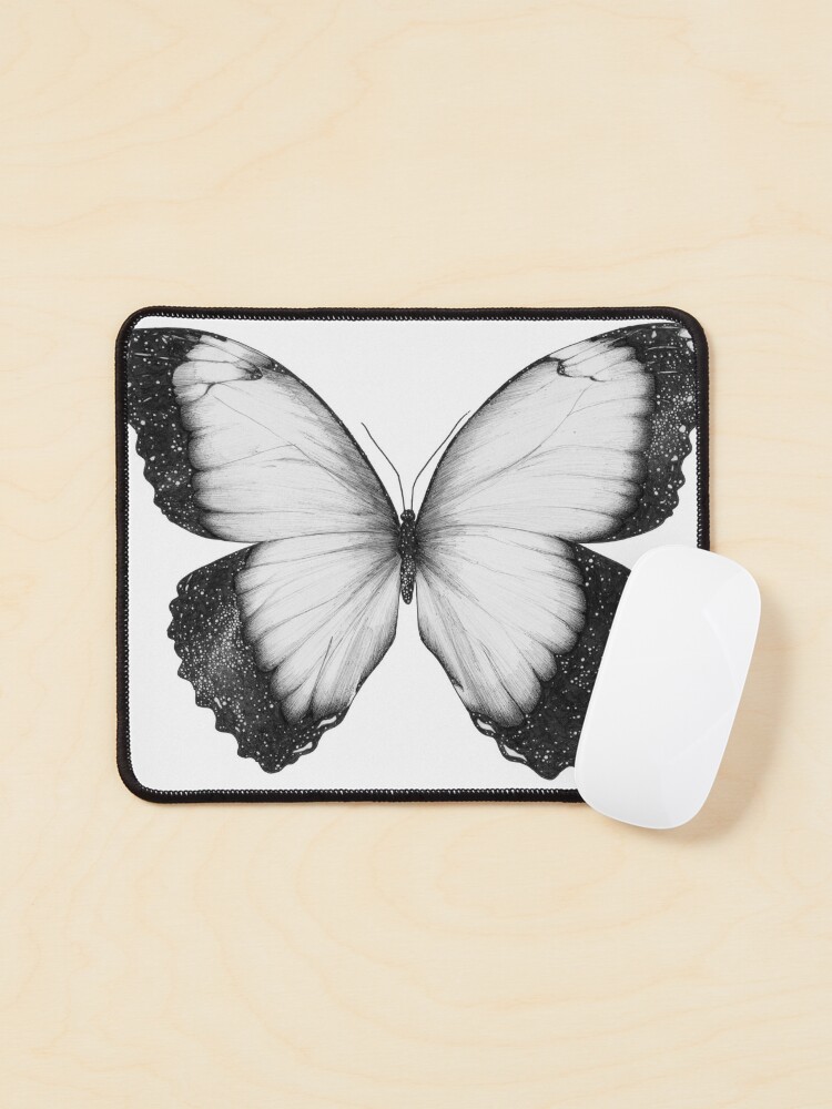 butterfly mouse pad