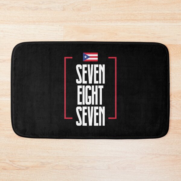 Item preview, Puerto Rico Area Code Seven Eight Seven 787 Puerto Rico Flag designed and sold by Uppercase Tees.