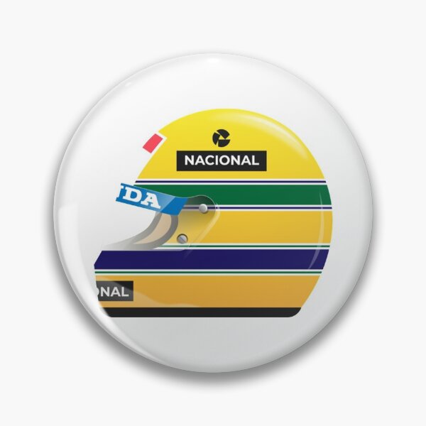 Item preview, Ayrton Senna Helmet designed and sold by MiniManiaPrint.
