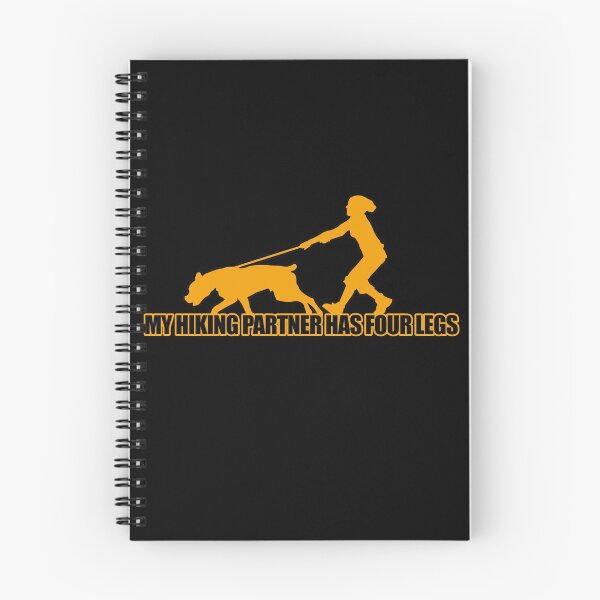 Aperçu de l'œuvre Mon partenaire de randonnée a quatre pattes créée et vendue par NuarzDesign.