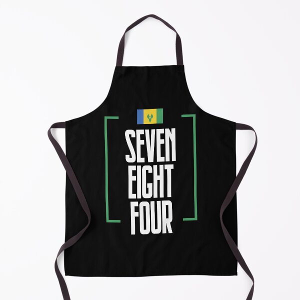 Item preview, Saint Vincent Area Code Seven Eight Four 784 St Vincent Flag designed and sold by Uppercase Tees.