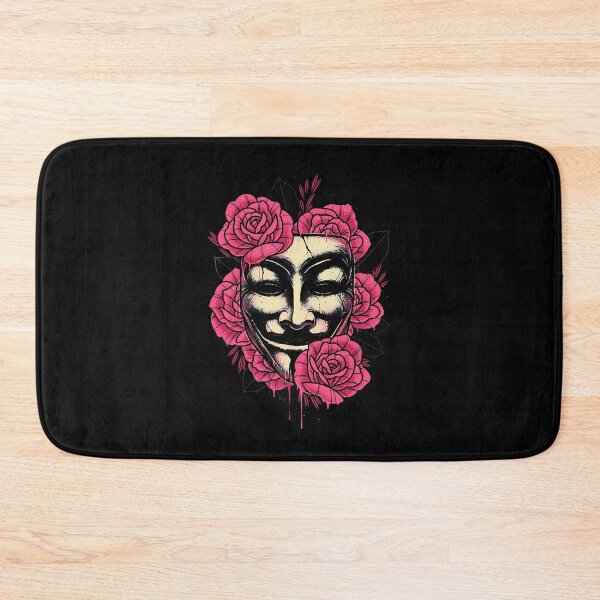 Item preview, GUY FAWKES FACE FLOWER ROSE designed and sold by Gerardo72.
