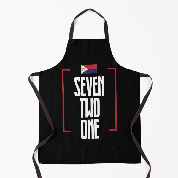 Item preview, Saint Martin Area Code Seven Two One 721 Sin Maartin Flag designed and sold by Uppercase Tees.