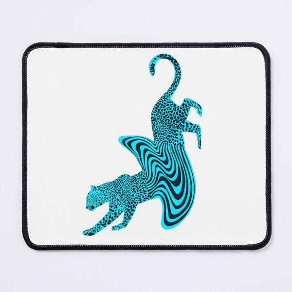 Item preview, Cheetah Melt Blue designed and sold by ECMazur Art.