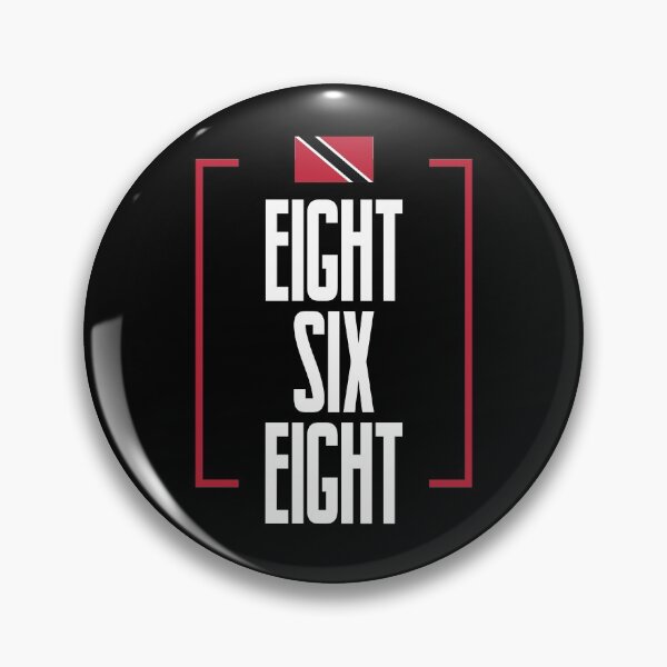 Item preview, Trinidad Area Code Eight Six Eight 868 Trinidad and Tobago Flag designed and sold by Uppercase Tees.