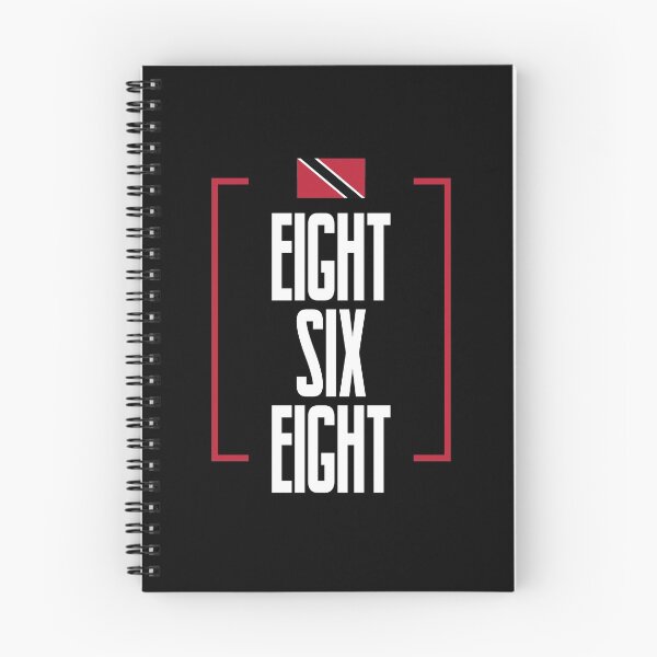 Item preview, Trinidad Area Code Eight Six Eight 868 Trinidad and Tobago Flag designed and sold by Uppercase Tees.