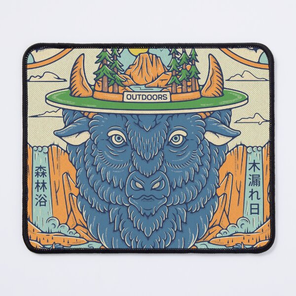Item preview, The great outdoors adventure - Bison designed and sold by Ryan Paul Ragnni.