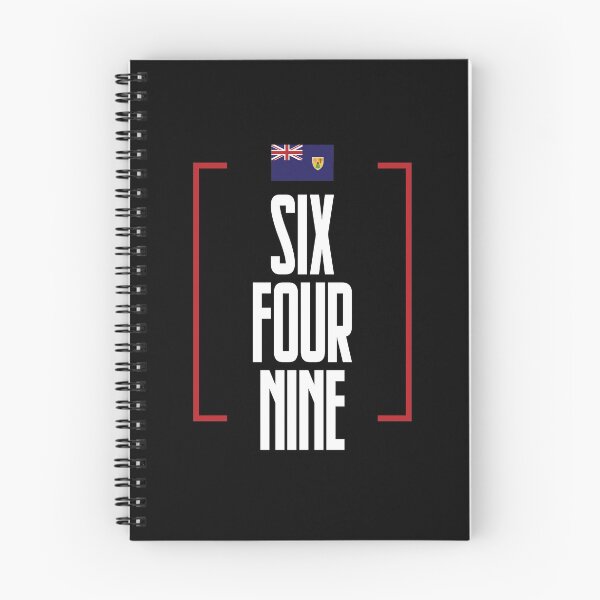 Item preview, Turks and Caicos Area Code Six Four Nine 649 Turks and Caicos Flag designed and sold by Uppercase Tees.