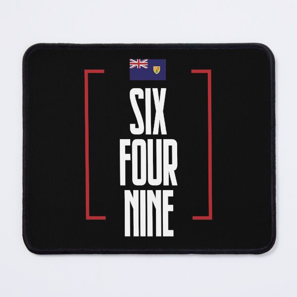 Item preview, Turks and Caicos Area Code Six Four Nine 649 Turks and Caicos Flag designed and sold by Uppercase Tees.