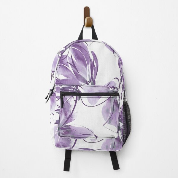 Item preview, Magnificent Magnolias Mixed Media Purple and Plum designed and sold by OByD.