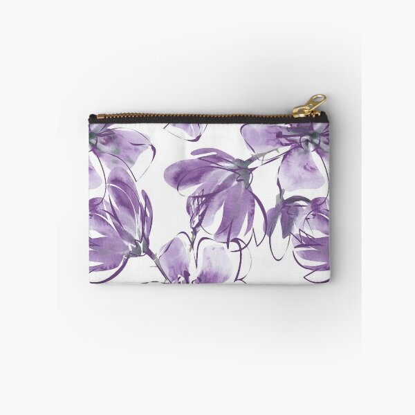 Item preview, Magnificent Magnolias Mixed Media Purple and Plum designed and sold by OByD.