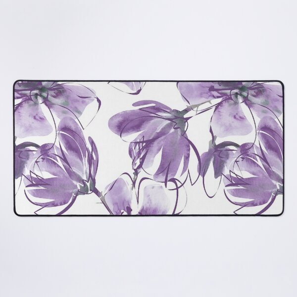 Item preview, Magnificent Magnolias Mixed Media Purple and Plum designed and sold by OByD.