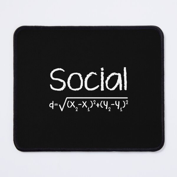 Item preview, Funny Social Distance Formula Math Quarantine 2020 Gift designed and sold by bentwellmean.