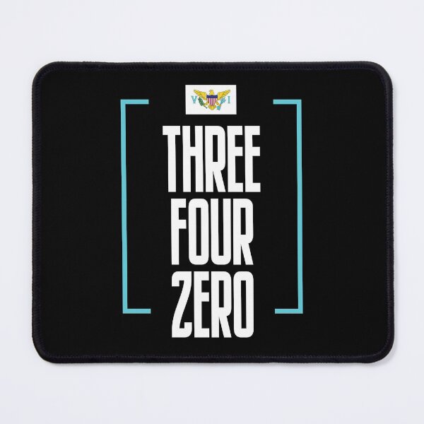 Item preview, US Virgin Islands Area Code Three Four Zero 340 US Virgin Islands Flag designed and sold by Uppercase Tees.
