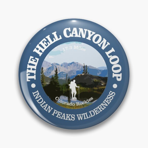 Item preview, Hell Canyon Loop (rd) designed and sold by curranmorgan.