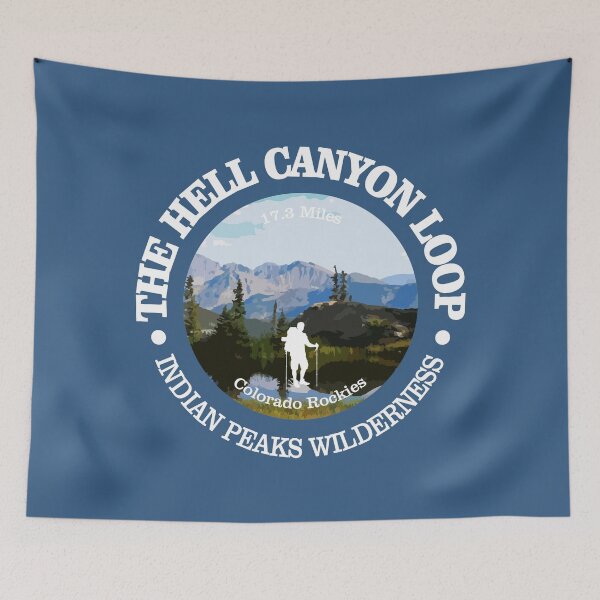 Item preview, Hell Canyon Loop (rd) designed and sold by curranmorgan.