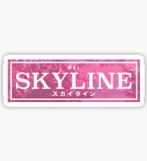 Skyline Bumper Slap Sticker