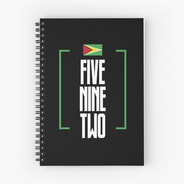 Item preview, Guyana Area Code Five Nine Two 592 Guyanese Flag designed and sold by Uppercase Tees.