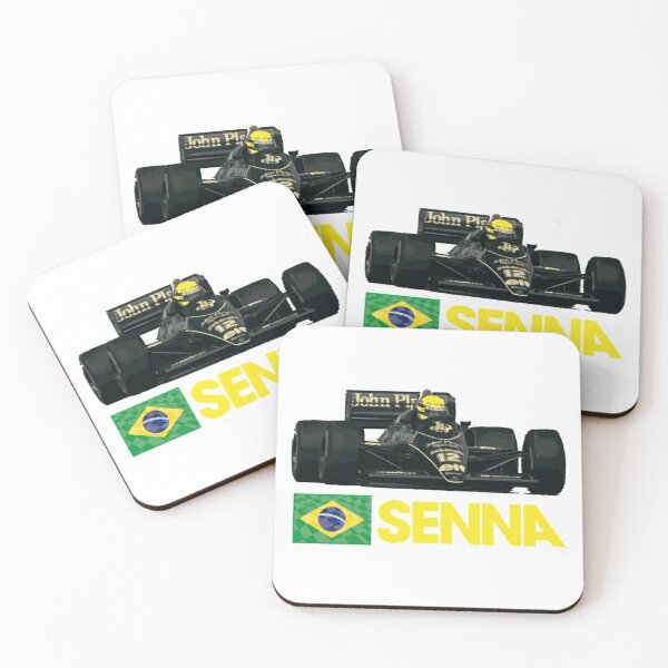 Item preview, Formula 1 Legend Ayrton Senna 1985 designed and sold by MiniManiaPrint.