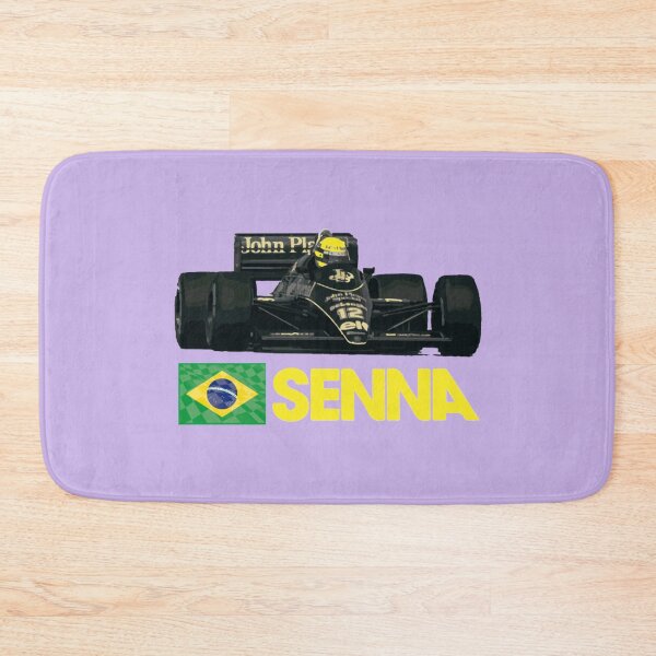 Item preview, Formula 1 Legend Ayrton Senna 1985 designed and sold by MiniManiaPrint.