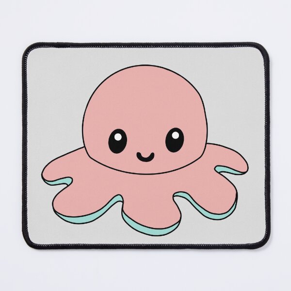 Item preview, Pink Happy Octopus designed and sold by EclipseInFlames.