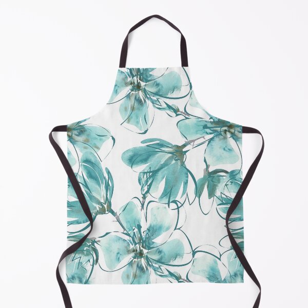 Item preview, Magnificent Magnolias Mixed Media in Teal designed and sold by OByD.