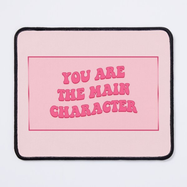 Item preview, You are the main character (pink version) designed and sold by vbsartwork.