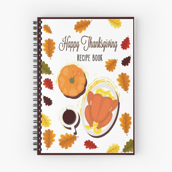 Item preview,  Recipe Book Blank Pumpkins Themed   designed and sold by spaceopy.