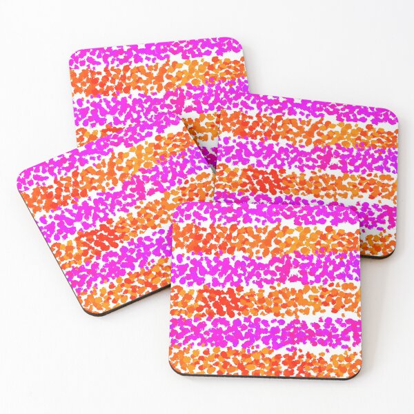 Item preview, Pink and orange stripes designed and sold by Mbouchard12.