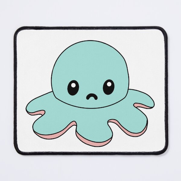 Item preview, Blue Sad Octopus designed and sold by EclipseInFlames.