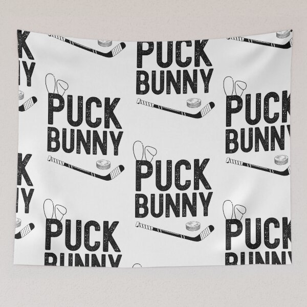 Item preview, Puck Bunny, Hockey Obsessed designed and sold by SportyDogShop.