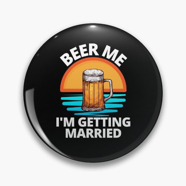 Item preview, Beer Me I'm Getting Married Bachelor Party Apparel for Groom designed and sold by teemenia.