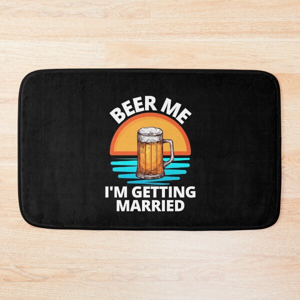 Item preview, Beer Me I'm Getting Married Bachelor Party Apparel for Groom designed and sold by teemenia.