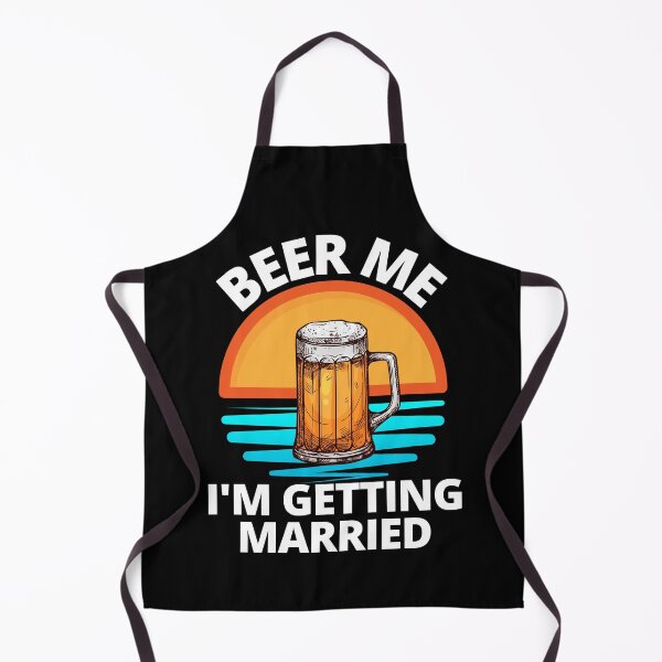 Item preview, Beer Me I'm Getting Married Bachelor Party Apparel for Groom designed and sold by teemenia.