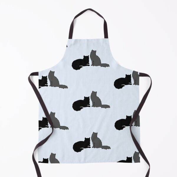 Item preview, Bree & Sel Looking At You (Black & Grey Cats) designed and sold by andmarstan.