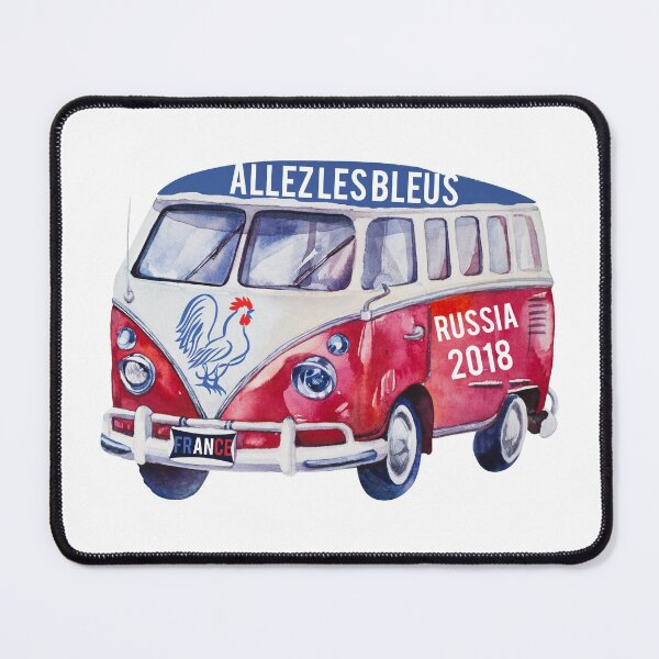 Item preview, France Football World T-Shirt Allez Les Bleus Camping designed and sold by cssdru.
