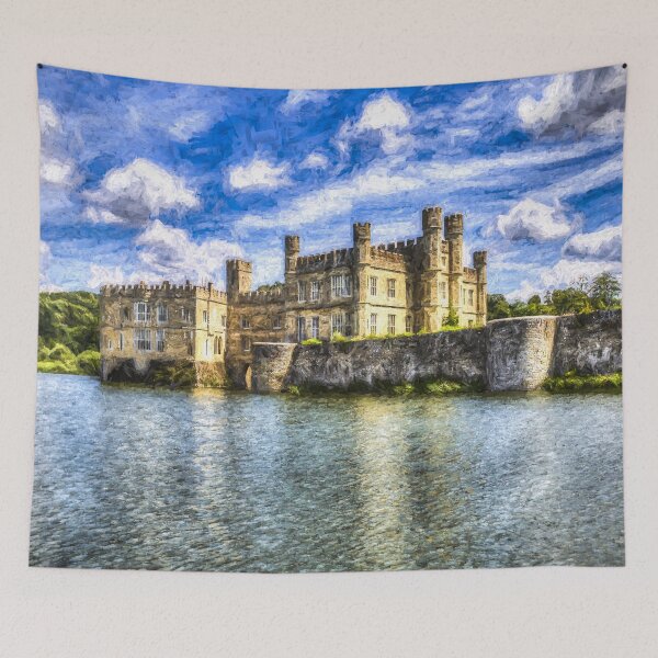 Item preview, Castle And Moat Art designed and sold by Londonimages.