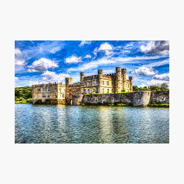 Item preview, Castle And Moat Art designed and sold by Londonimages.