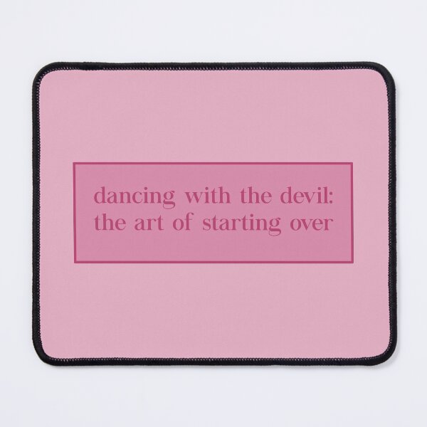 Item preview, dancing with the devil: the art of starting over (pink version) designed and sold by vbsartwork.