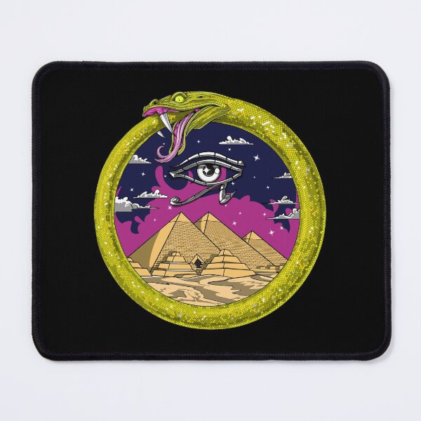 Item preview, Egyptian Pyramids Ouroboros designed and sold by underheaven.